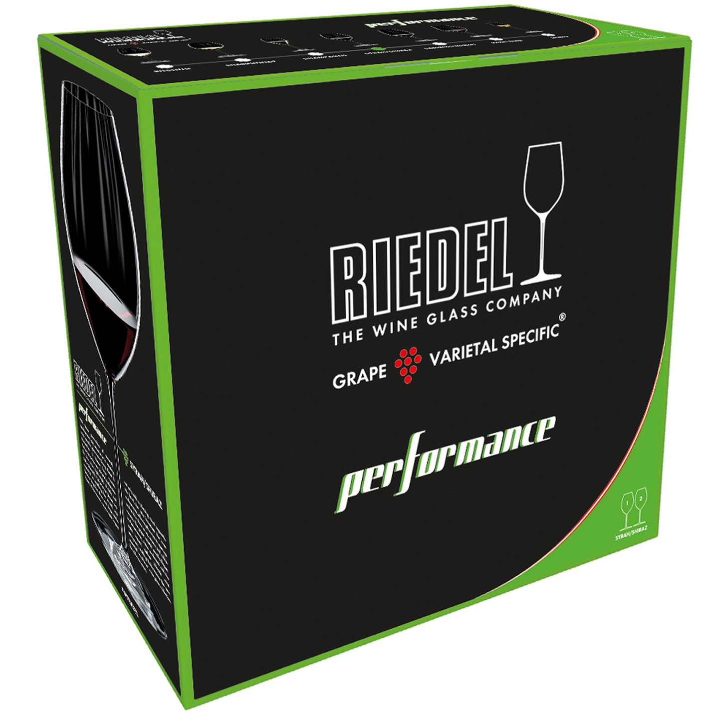 Gift Set - Graham Norton Shiraz and Riedel Wine Glass set of 2
