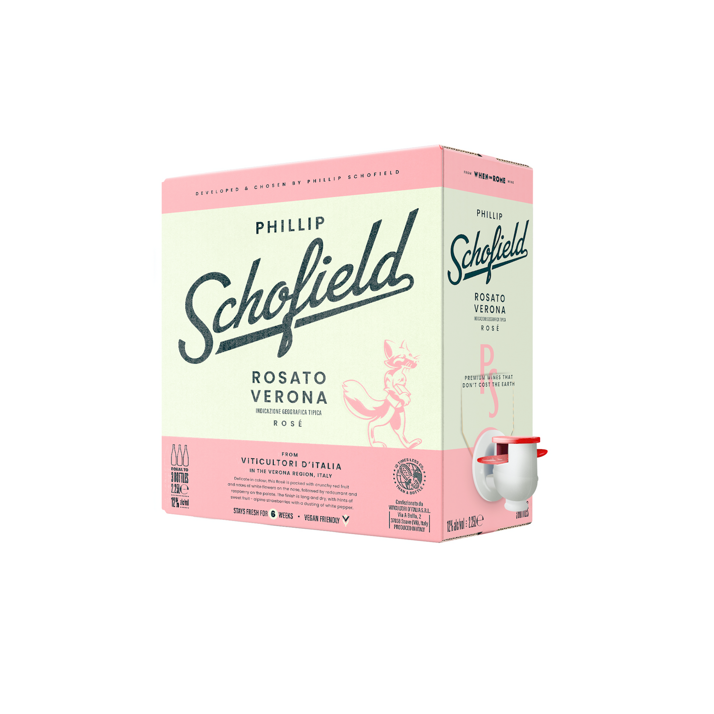 Phillip Schofield - Rosé Wine - Rosato Verona Rosé 2.25L