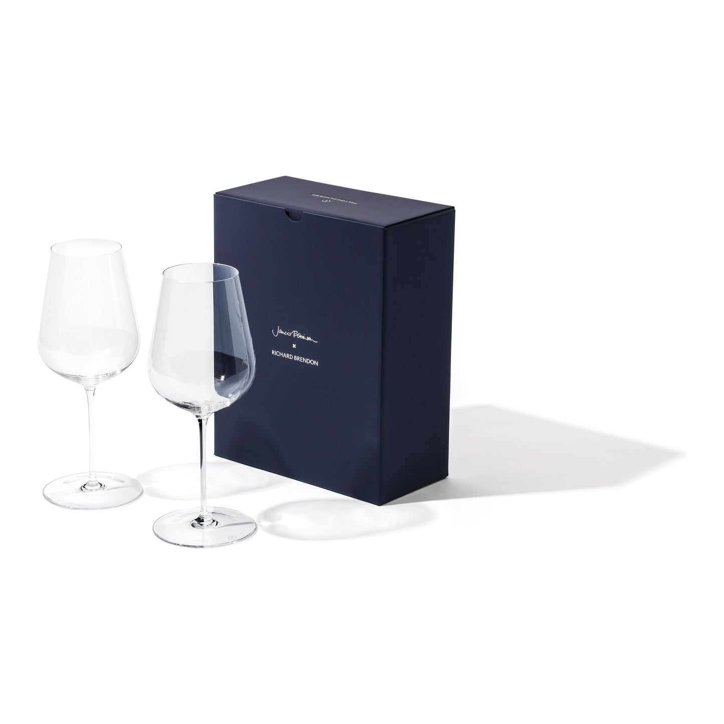 Gift Set - Champagne + Richard Brendon Wine Glass Set of 2